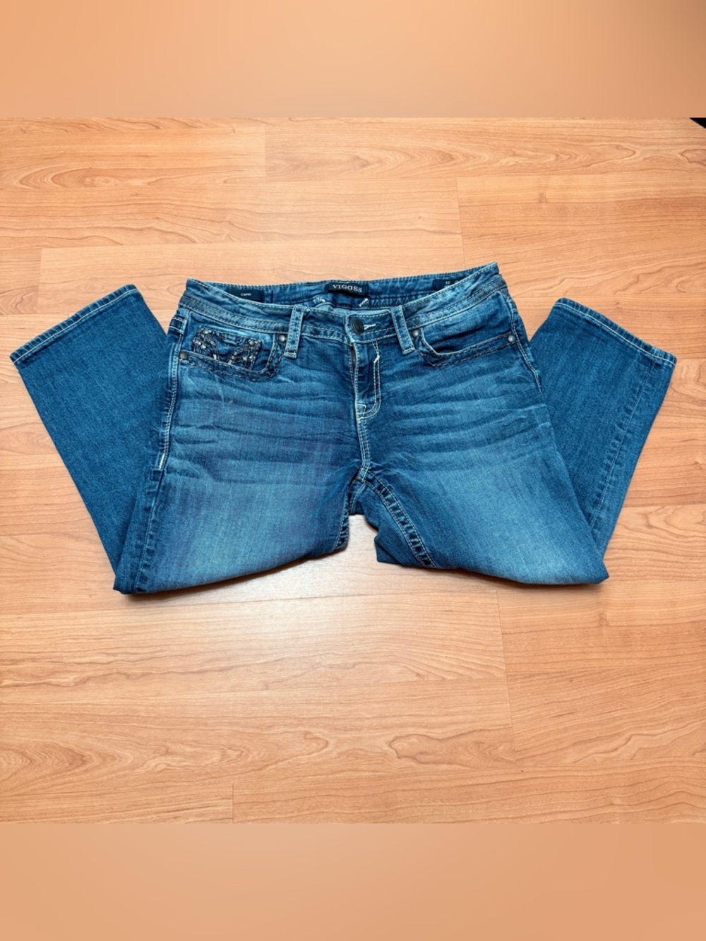 Vigoss Heritage Fit Cropped jeans! size 12